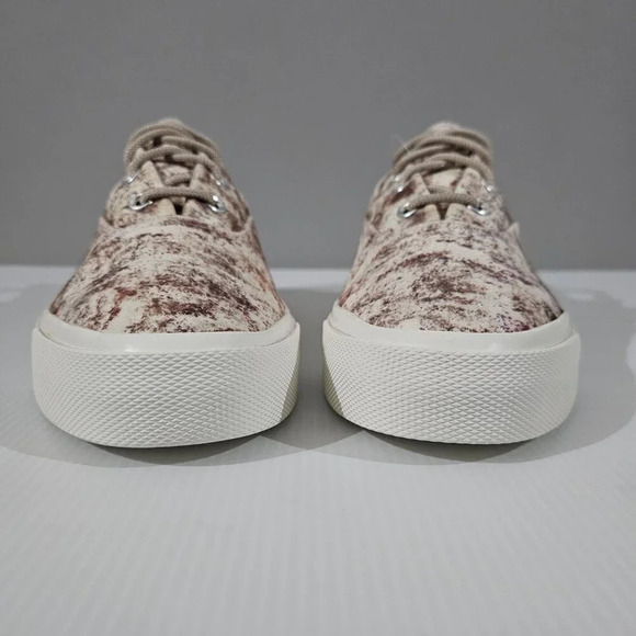 NEW Converse X John Elliot Skid Grip Ox Sneaker 9.5 Brown White Canvas Low Top - Picture 5 of 12